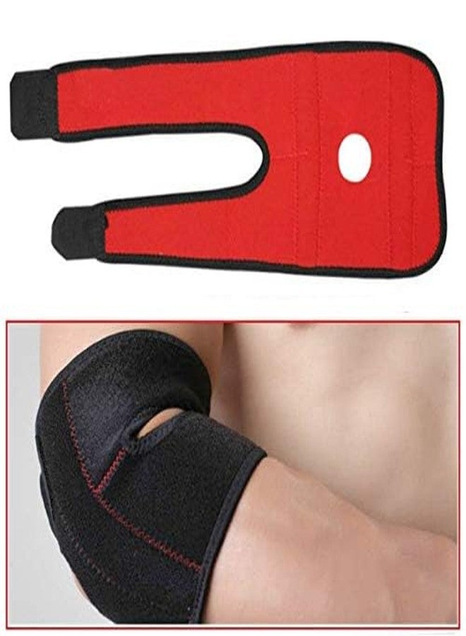 TIMA Elbow Supporter Brace for Men and Women, Adjustable Tennis Elbow Support Brace Ulnar Nerve Entrapment Splint for Golf Epicondylitis and Sports Recovery, Provides Support & Ease Pains - Black - Image 2