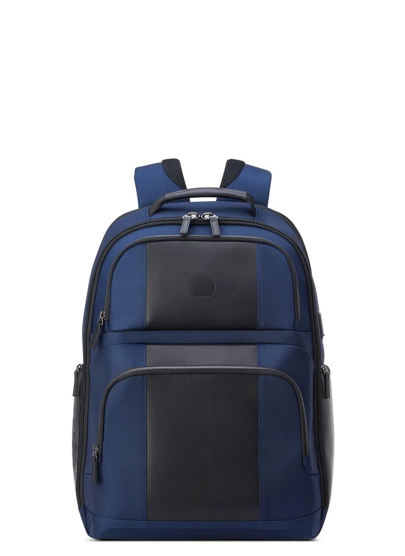 DELSEY Paris Wagram Compartment Backpack Laptop  17. 3 inch Navy Blue - 00119962002