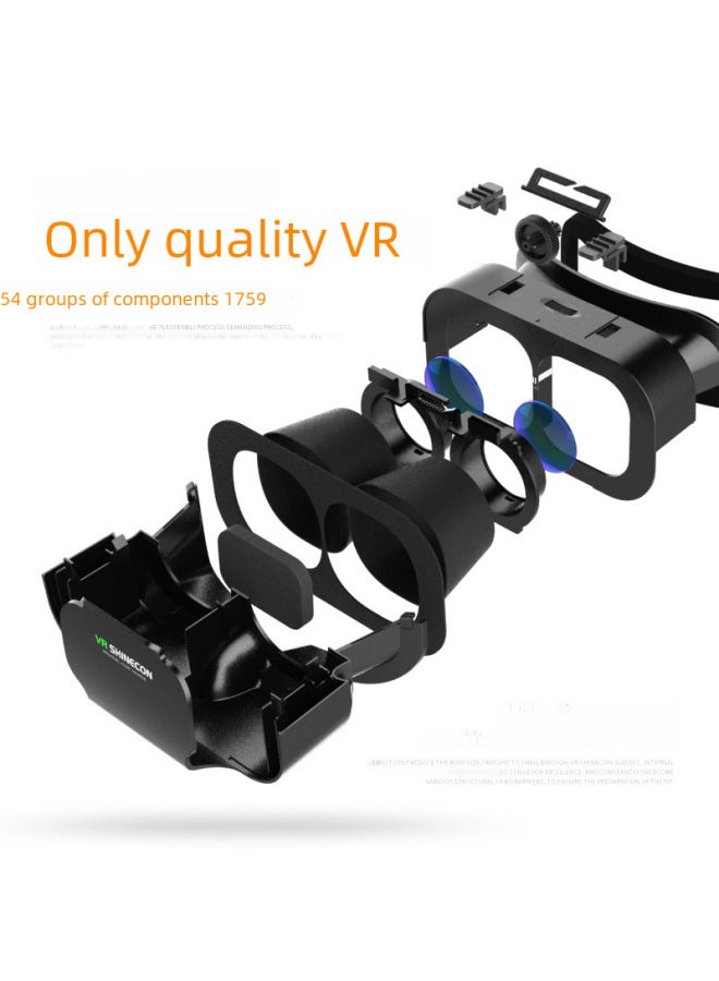 Chimeric Vr Glasses 5th Gen G05 Mobile 3d Glasses Headset Digital Eyewear Virtual Reality Head Mounted Display-Color:Customized Color Box (with Minimum Order Quantity) - Image 4