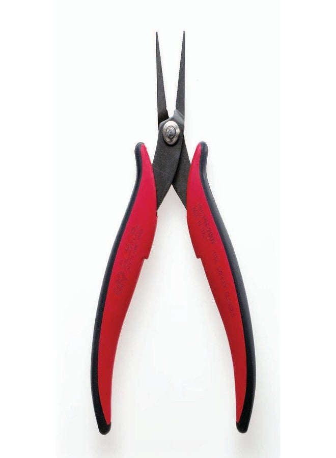 Hakko CHP PN-2007 Long-Nose Pliers, Flat Nose, Flat Outside Edge, Serrated Jaws, 32mm Jaw Length, 3mm Nose Width, 3mm Thick Steel (3 Pack) - Image 3