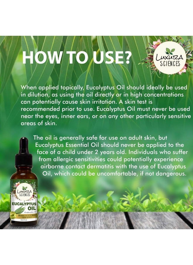 Luxura Sciences Natural Eucalyptus Oil 15Ml  - Image 5