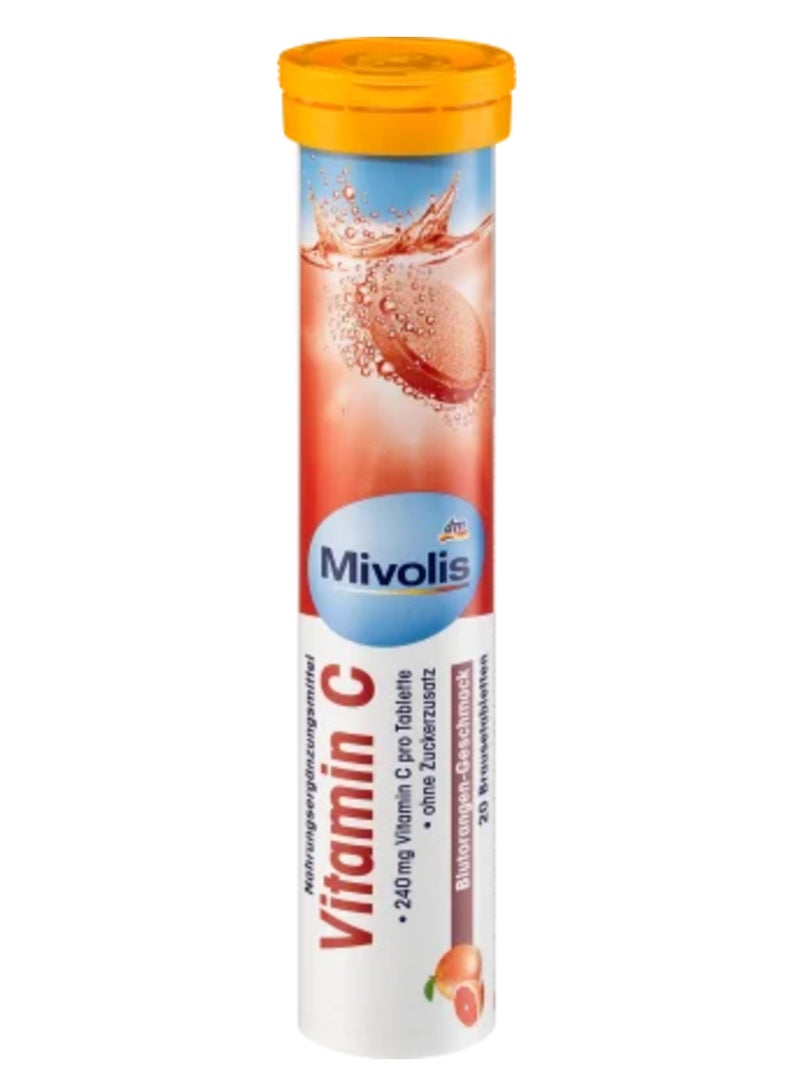 mivolis Vitamin C Brausetabletten 20 St 82g - Image 1