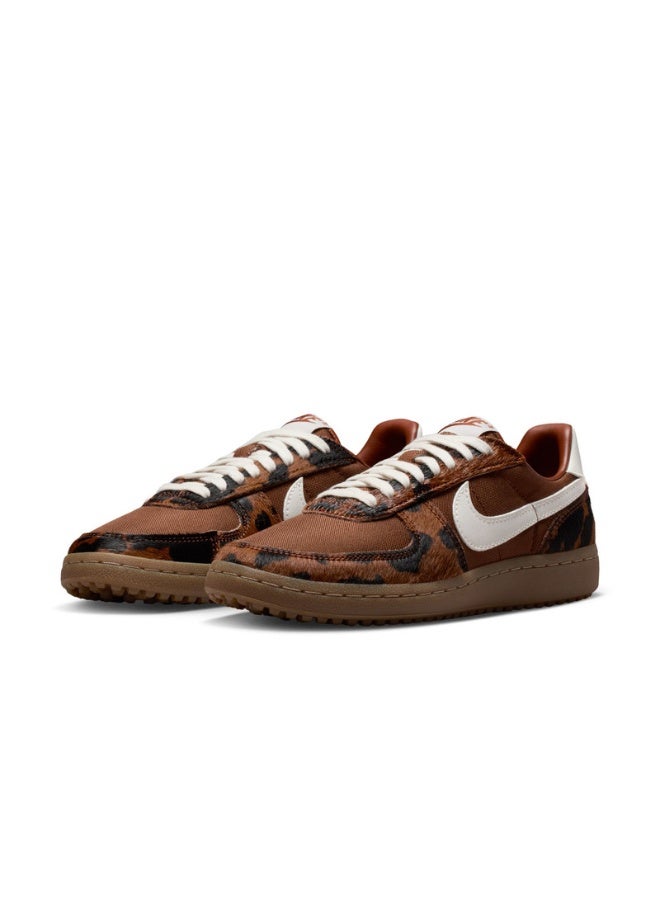 Nike Wmns Nike Field General Se Pnt Unisex Brown Low-Top Sneakers - Image 3