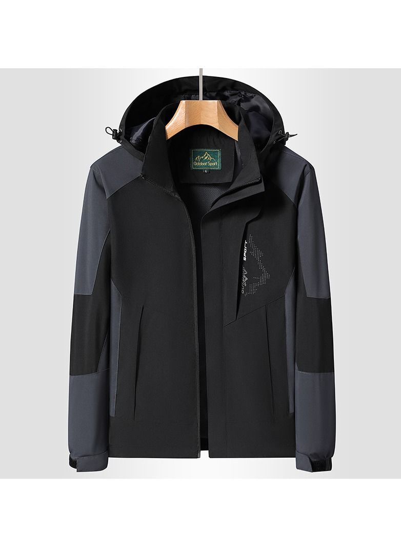 Loquat Thin Outdoor Hooded Windproof AND Waterproof Overcoat