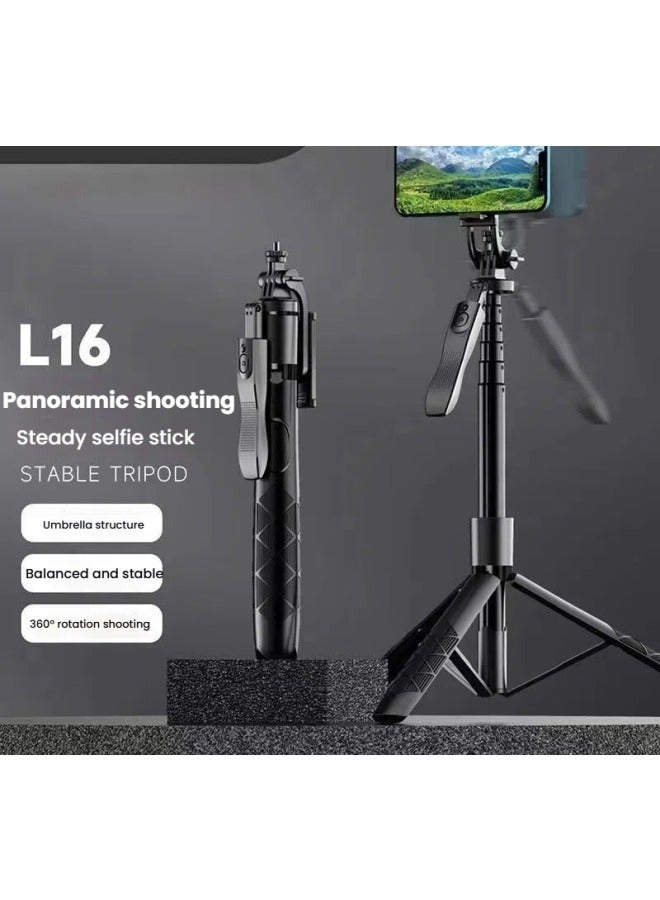 General Mobile phone Bluetooth tripod height 1 meter 7 live selfie stick dual fill light handheld stabilizer tripod  - Image 3