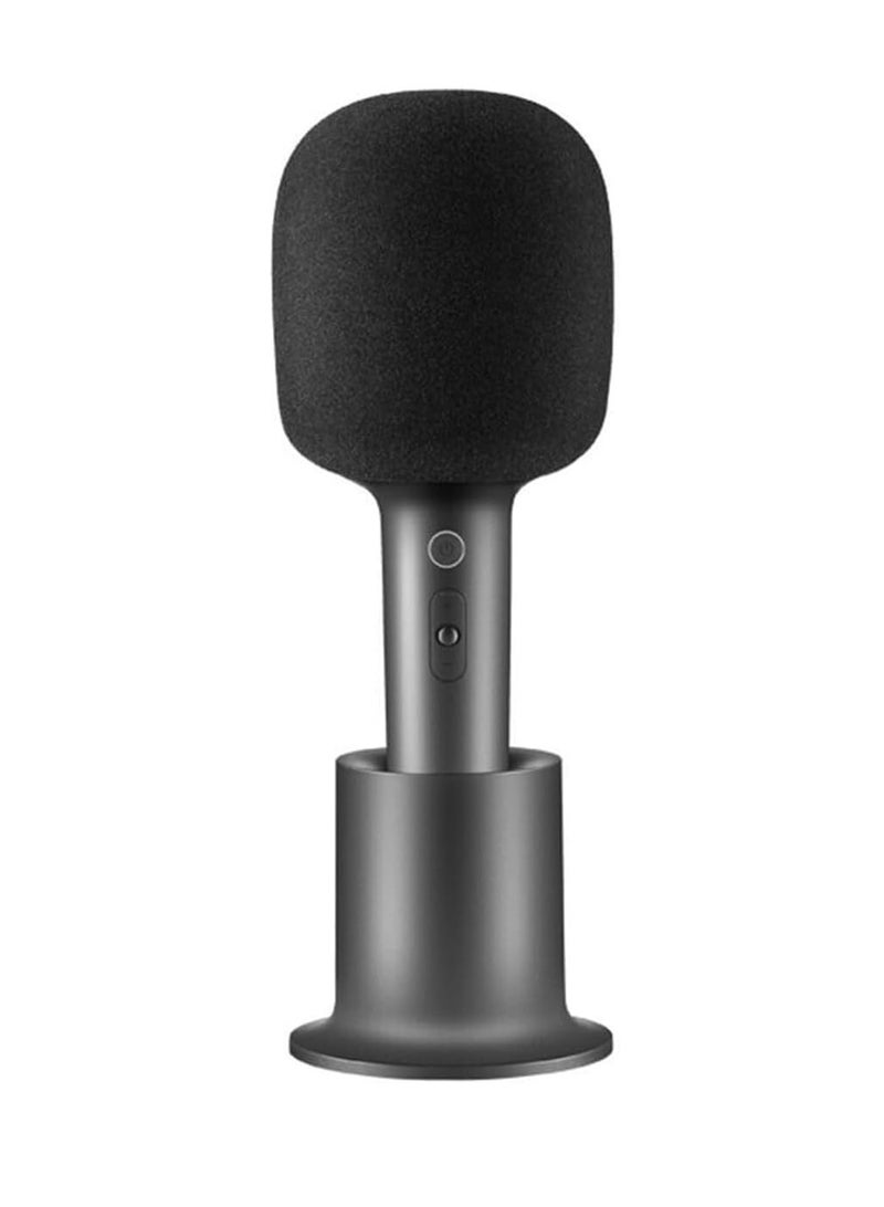 Xiaomi Karaoke Microphone Wireless Bluetooth Stereo Sound 16Mm 9 Modes Sounds DSP 2500mAh 7H Standby XMKGMKF01YM Black - Image 1