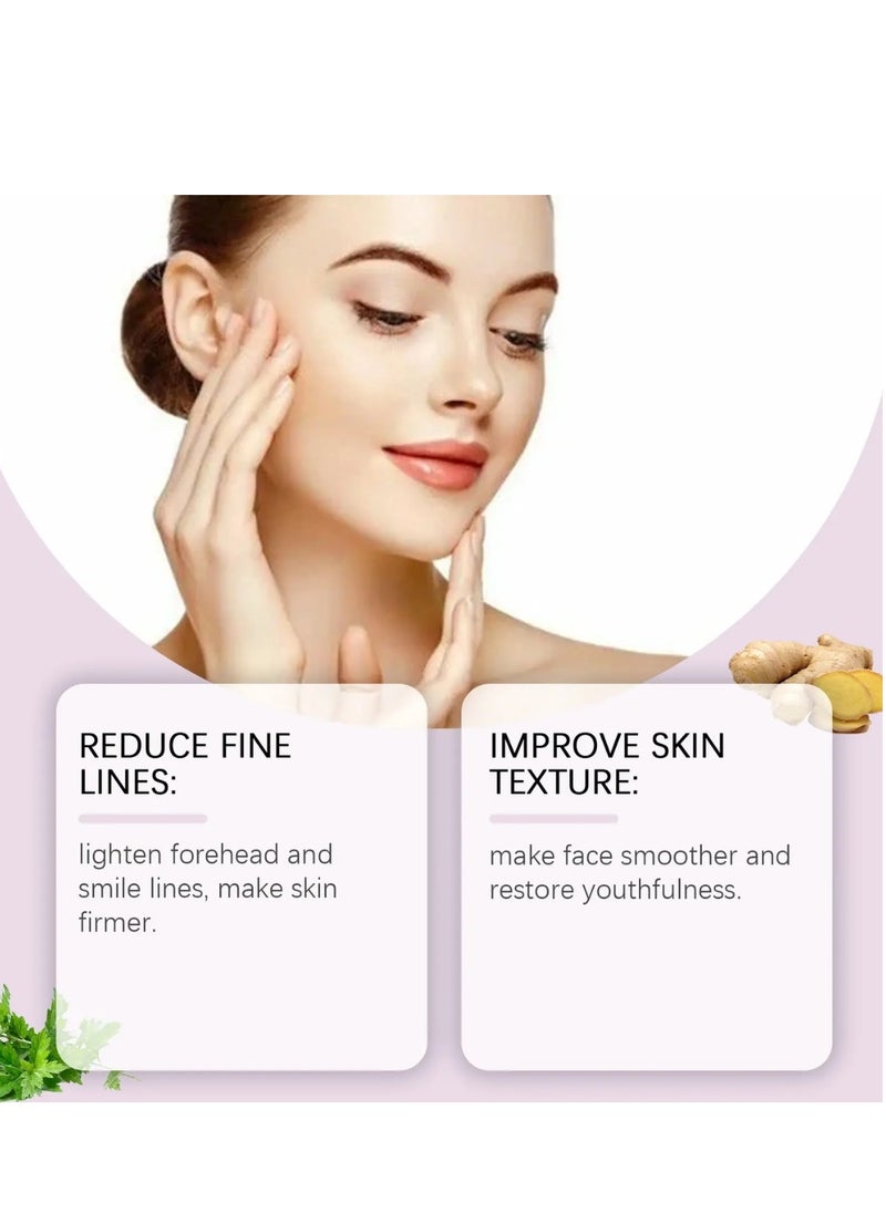 12 Pieces Face Smoothing Patches Reusable Anti Wrinkle Pads for Face Smoothing and Reducing Wrinkles Lines around Forehead Eyes & Mouth for Women