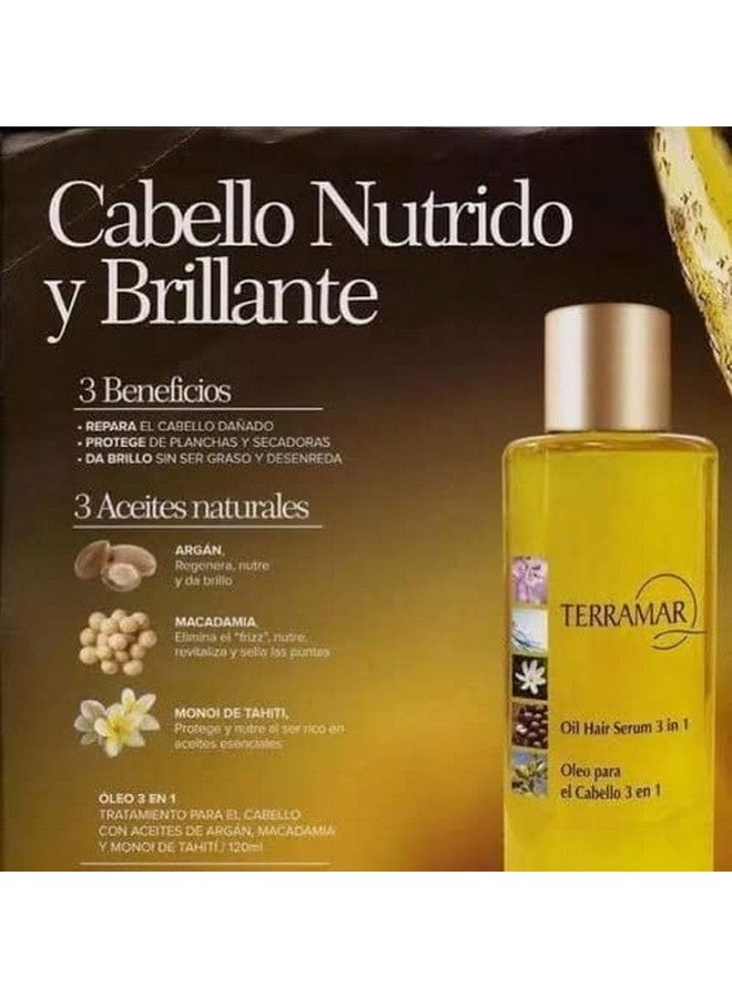 Terramar Oleo , Argan Oil , Macadamia and Monoi of Tahití, TERRAMAR, 4.05 Oz - Image 3