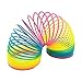 Vinciph Rainbow Coil Magic Spring ToyColorful Rainbow Neon Plastic Spring Toy Party Supplies for Boys Girls Gift ToysEasterHalloween 4 x 4 inch - Image 2