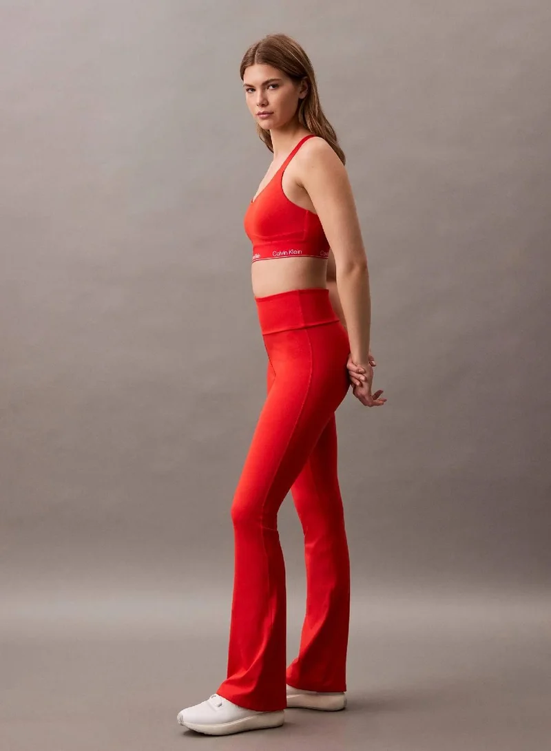 Calvin Klein Molten Flared Gym Leggings for Women | Best Price UAE