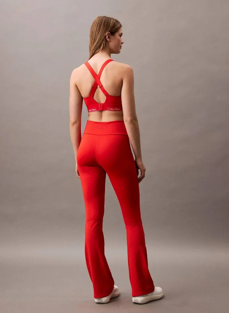 Calvin Klein Molten Flared Gym Leggings for Women | Best Price UAE