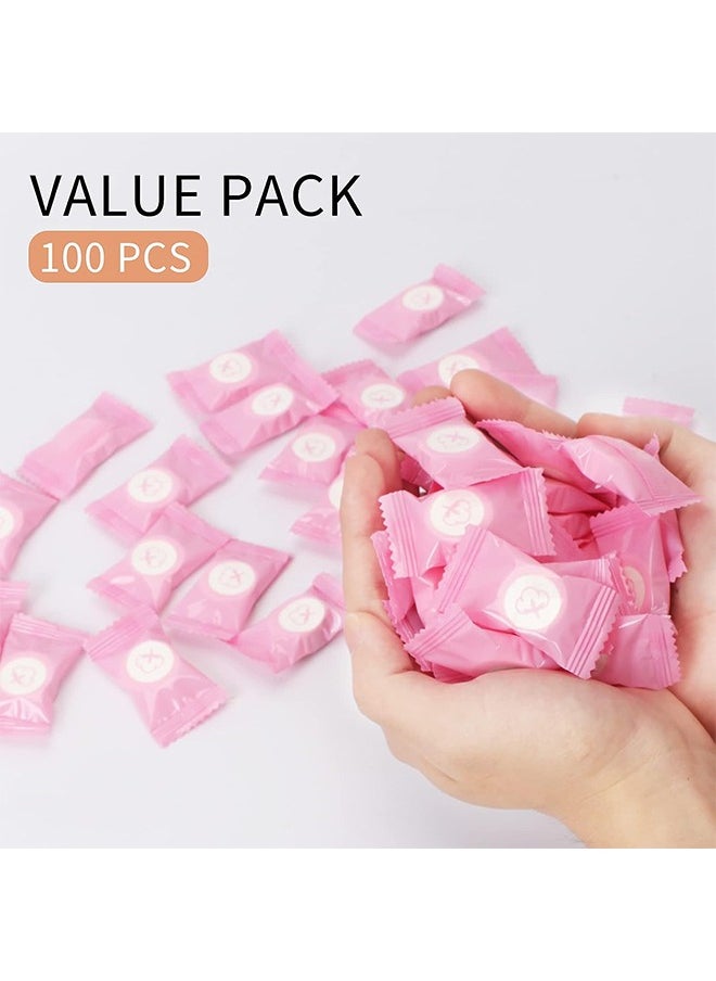 Ant 100-Piece Soft Compressed Towels, Disposable Face Compressed Towel, Portable Mini Compressed Hand Wipe for Travel Beauty Outdoor Sports  - Image 4