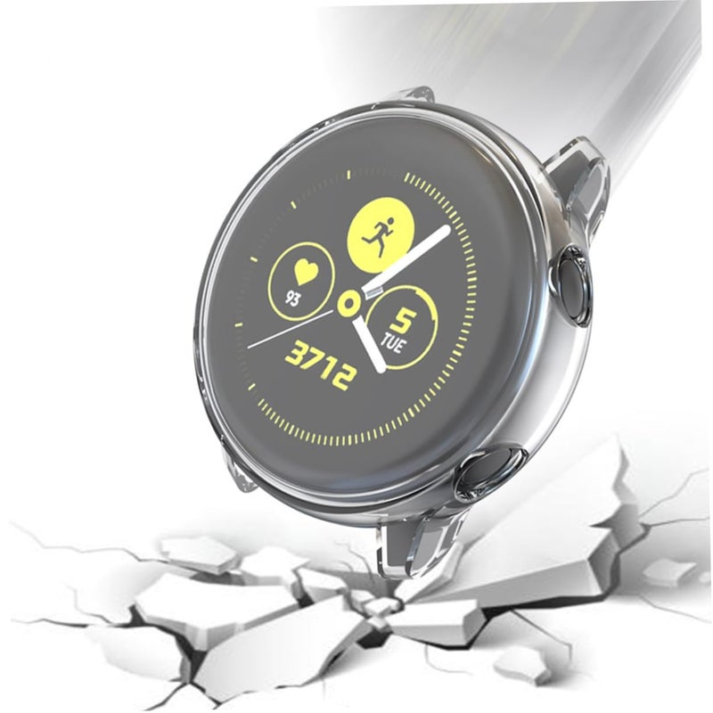 Silicone Full Cover Protective Case For Watch Active Scratch Resistant Black - Image 3
