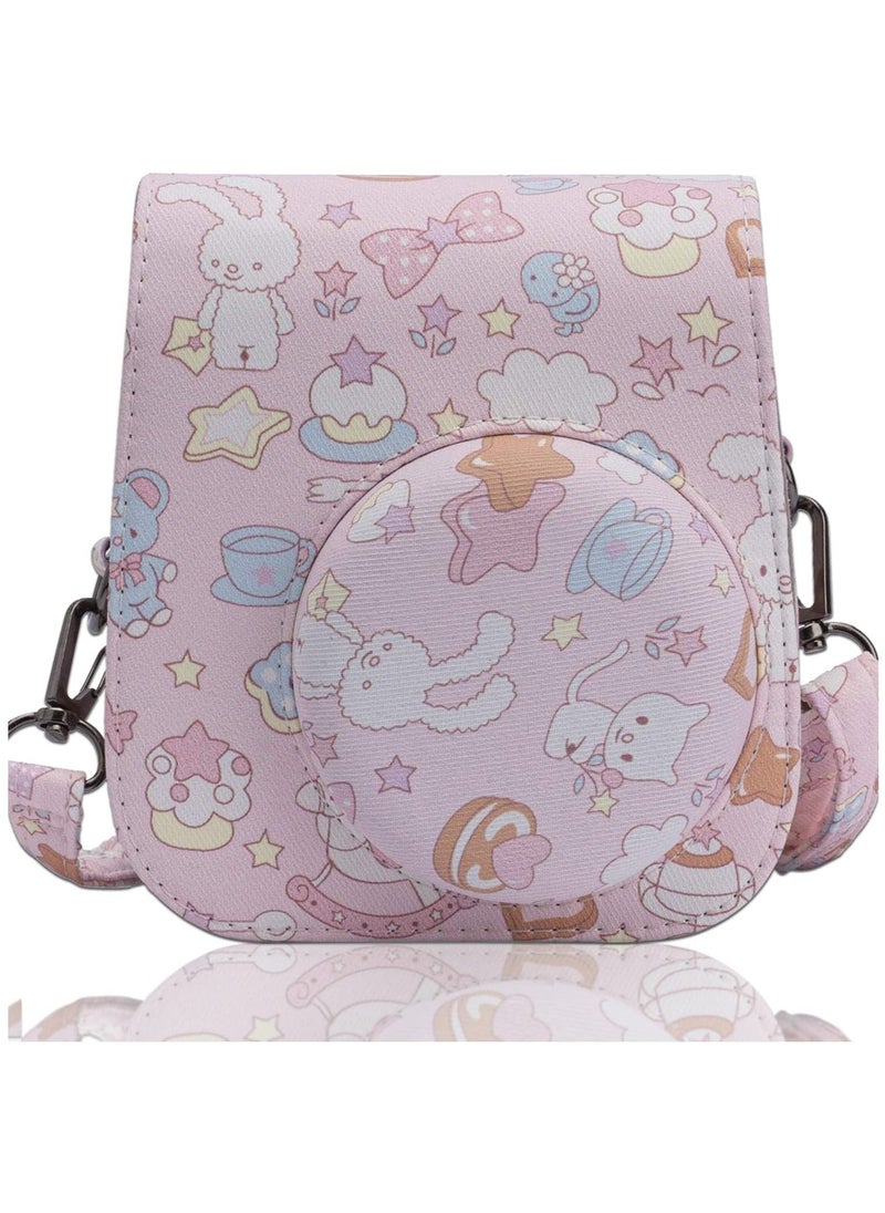 Y&D Case for Fujifilm Instax Mini 11 / 9 8 Instant Film Cameras with Accessory Pocket and Detachable/Adjustable Shoulder Strap  - Image 1