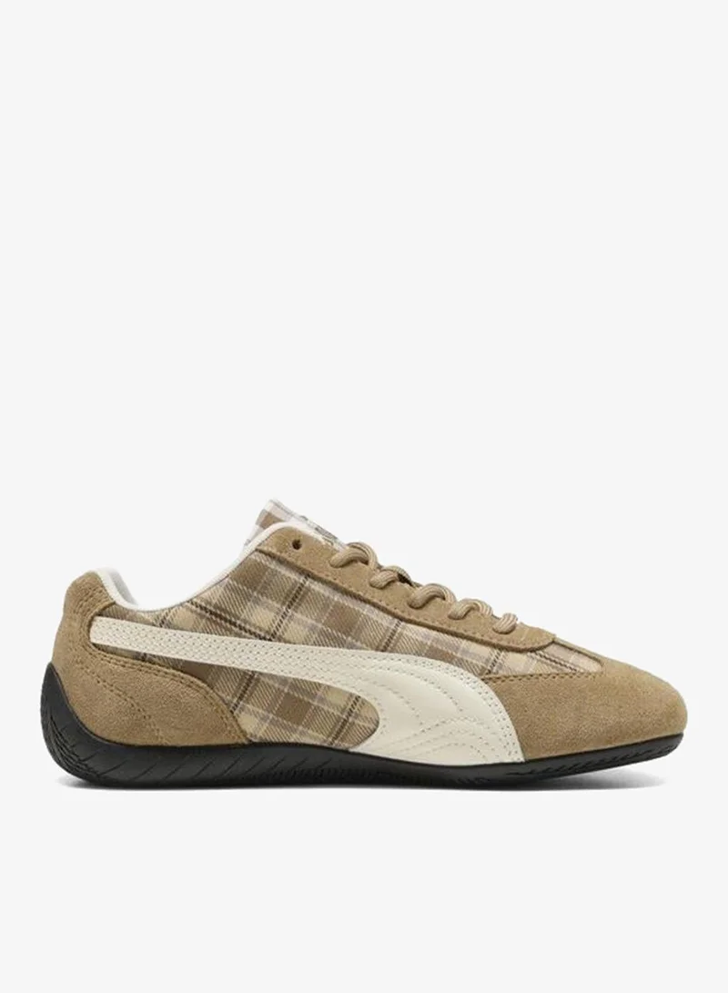 Puma Soft Taupe-Frosted Ivory Speedcat Patch Sneakers Unisex  | Best Price UAE