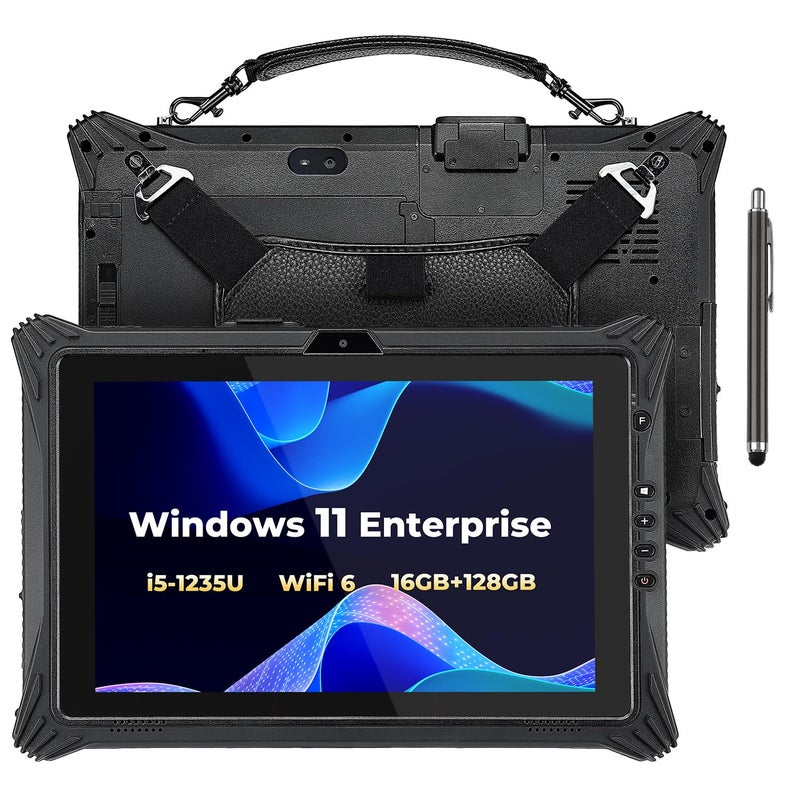 MUNBYN HighEnd Rugged Windows Tablet IRT10 101 Windows 11 IoT Enterprise i51235U WiFi 6 Rugged Tablet16GB128GB Replaceable SSDHot Swappable for Construction Work2Y Protection - Image 2