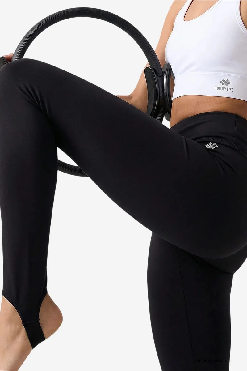 تومي لايف TOMMY Women's High Waist Skinny Leggings