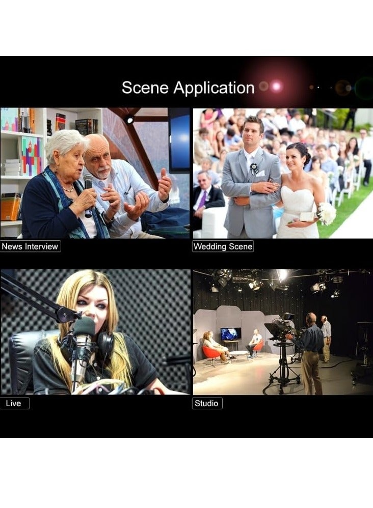 AL RAID 104 LED 1800LM Professional Vlogging Photography Video & Photo Studio Light with White and Orange Magnet Filters Light Panel for Camera - Image 5