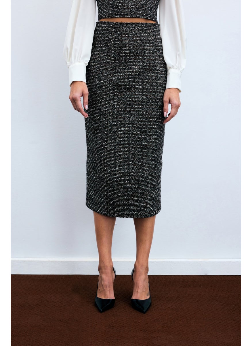 Tweed Pencil Skirt - Brown - pzsku/ZE8A2033D2A5631E2632CZ/45/_/1740639159/4d02d2d8-c483-4a77-8422-1500011c9c59