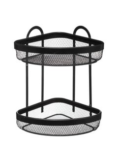 5five 2Level Metal Corner Mesh Shelf 22.2 X 22.2 X 33.7Cm 