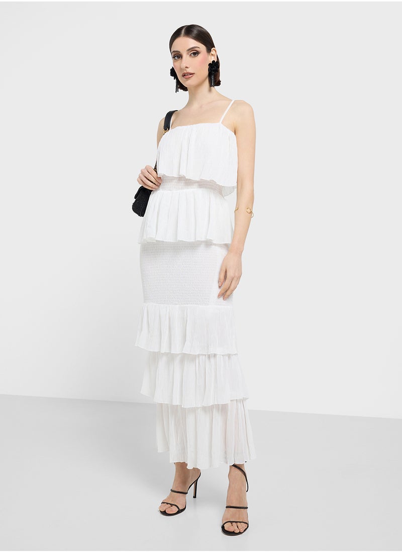 ELLA Strappy Layered Dress  - Image 1
