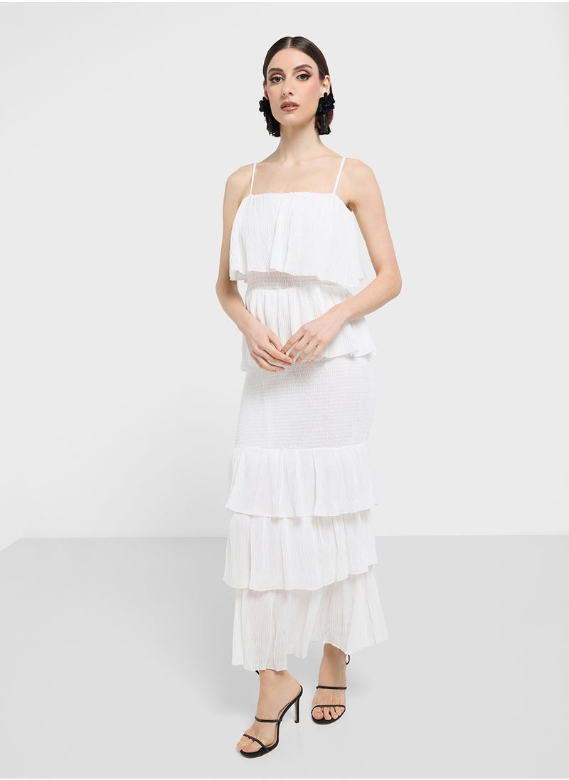ELLA Strappy Layered Dress  - Image 4