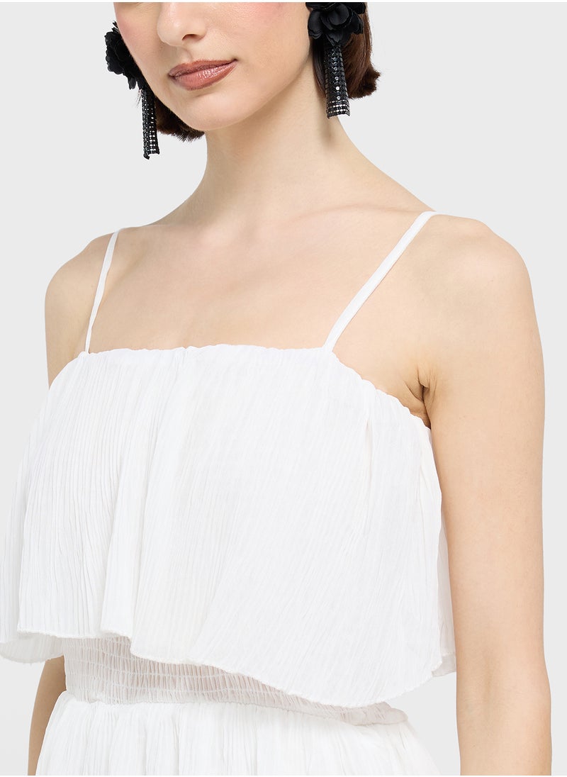 ELLA Strappy Layered Dress  - Image 3