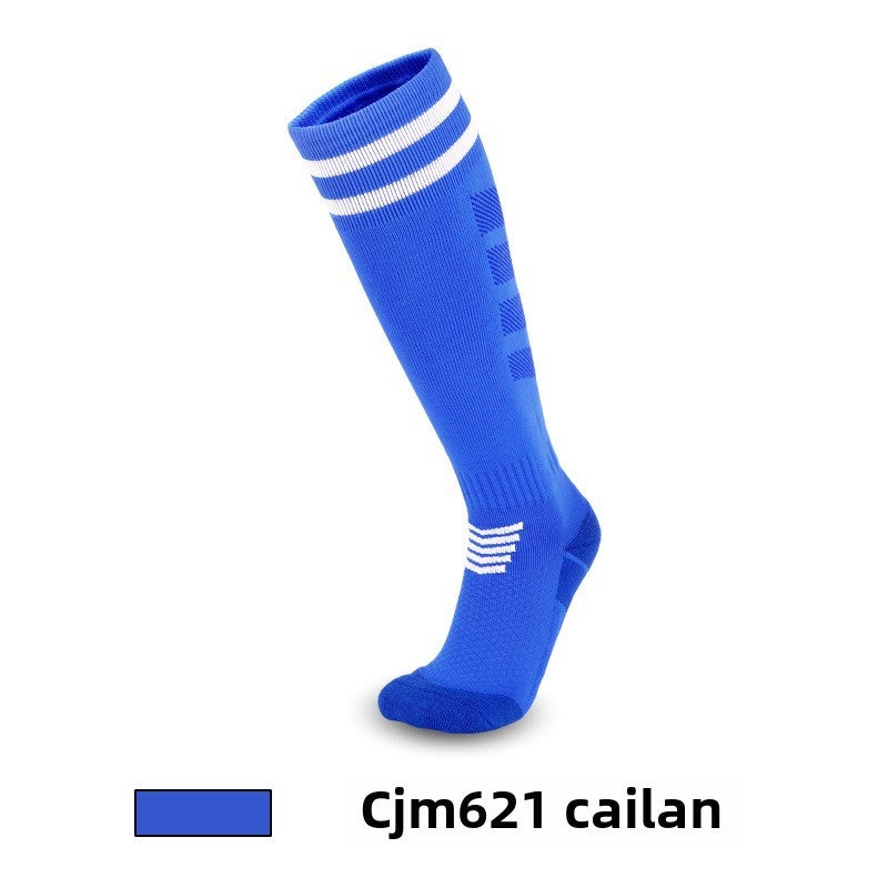 Generic Summer cross-border high football socks towel bottom stockings sweat-absorbent non-slip ball socks professional sports socks men wholesale Cailan