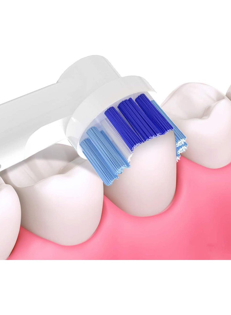 Replacement Brush Heads Compatible with OralB Braun- Pack of 8 Professional Electric Toothbrush Heads- Precision Refills for Oral-b 7000, Clean, Oral B Pro 1000, 9600, 500, 3000, 8000, Vitality Plus! - Image 4