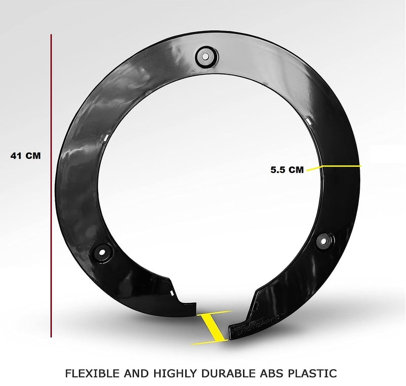 Aowbikes Universal Pro Disc Wheel Cover Pack of 2 for 17 inch Motorcycle Wheels - Image 4