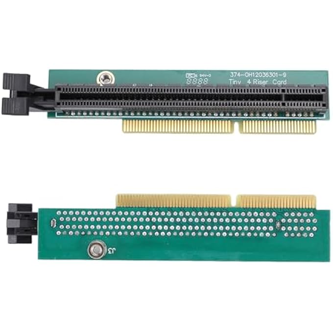 rayihni PCI E GRAPHICS CARDS ADAPTER PLUG AND PLAY DESIGN FOR TINY 4 THINKCENTRE M720Q P330, ROBUST PCB CONSTRUCTION (WITH BACK PLATE) - Image 1