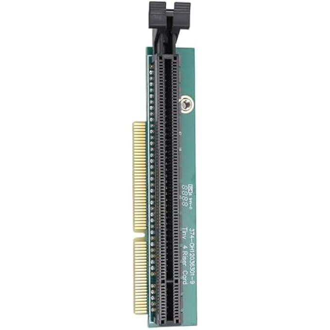 rayihni PCI E GRAPHICS CARDS ADAPTER PLUG AND PLAY DESIGN FOR TINY 4 THINKCENTRE M720Q P330, ROBUST PCB CONSTRUCTION (WITH BACK PLATE) - Image 2