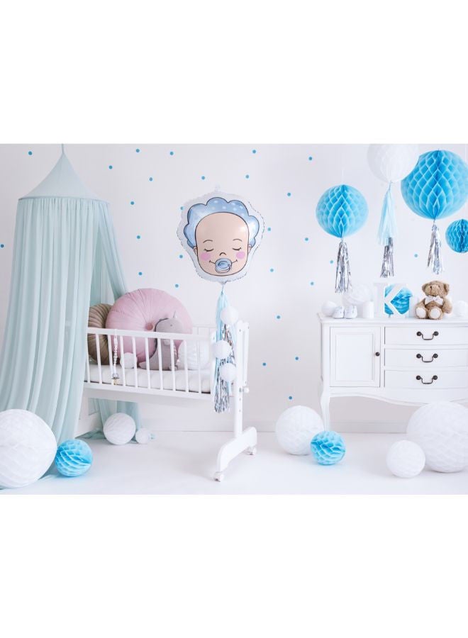 PartyDeco Foil balloon Baby - Boy, 40x45cm, mix - Image 4