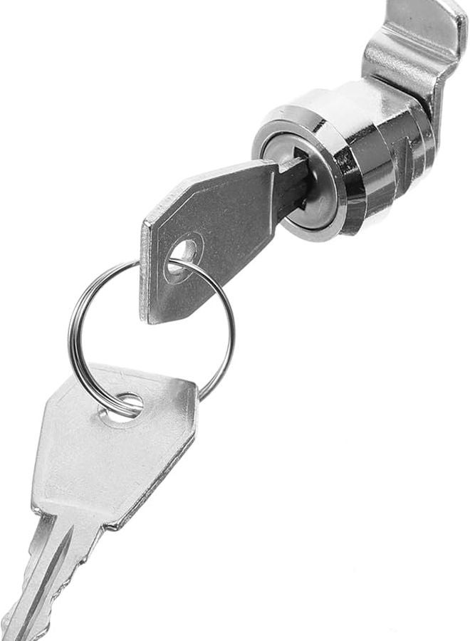 Tehaux Lock Set with Keys for Cash Registers File Cabinets Security Applications Durable Tamper Resistant Easy Install - Image 1