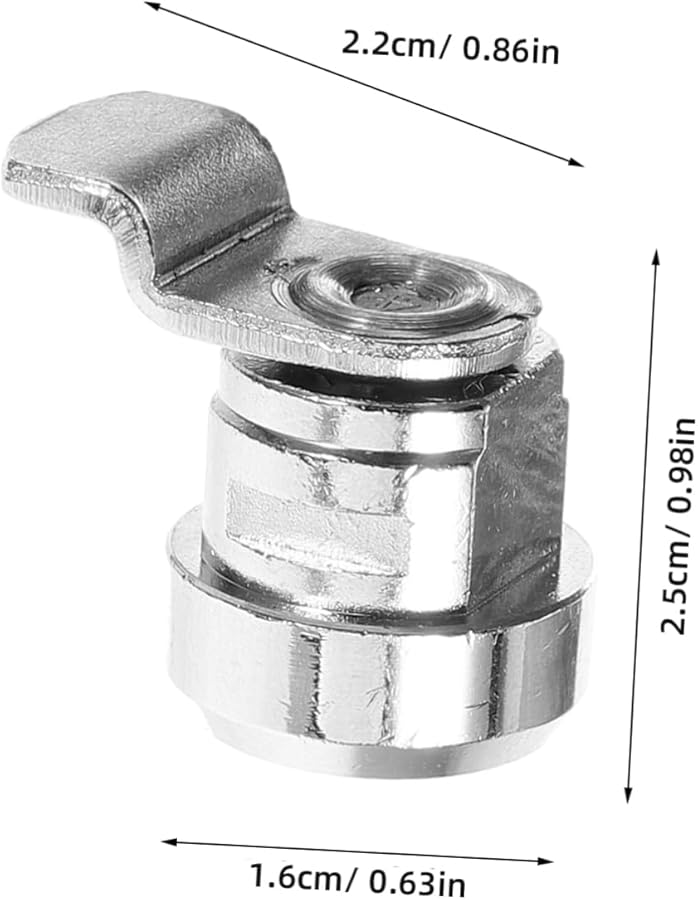 Tehaux Lock Set with Keys for Cash Registers File Cabinets Security Applications Durable Tamper Resistant Easy Install - Image 3