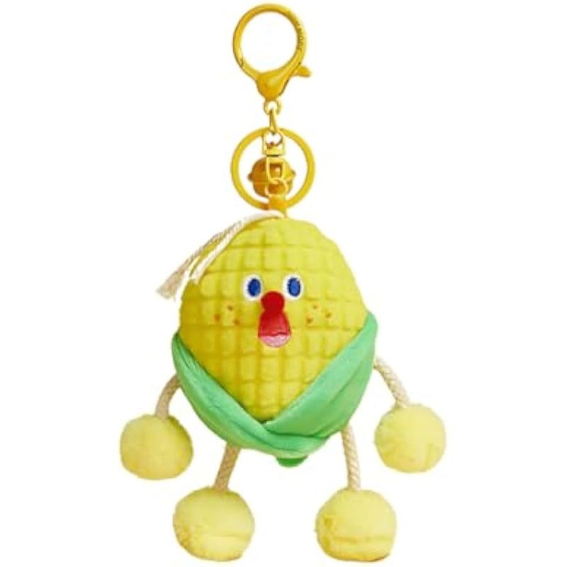 Cute Plush Keychains, Kawaii Vegetable Keychain Accessories for Backpacks, Bags, Purse, Phone, Car Key Ring - Image 1