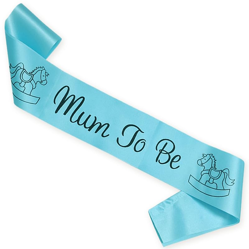 Wobbox Baby Shower Decoration Items| Baby Shower Photo Booth Props for Photoshoot, Mom to Be Satin Sash Daddy to Be Decoration, Godh Bharai Decoration Kit-(FP432) - Image 4
