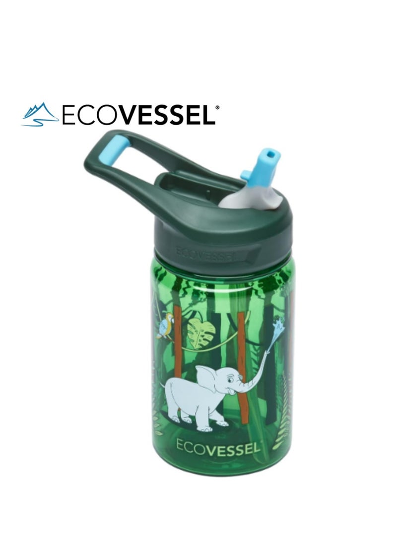 إكو فيسل زجاجة مياه سبلاش للأطفال سعة 12 أونصة (370 مل) - Image 1