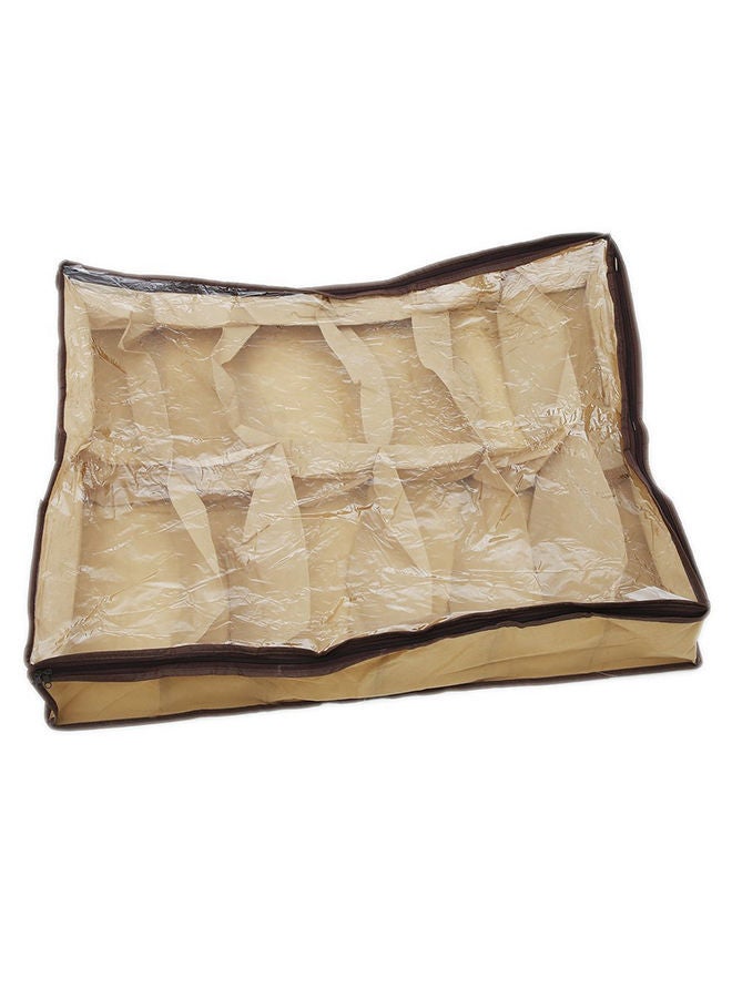 نيبمينينت منظم لتخزين الأحذية بيج/شفاف - Image 1