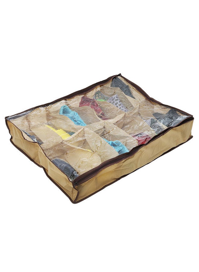 نيبمينينت منظم لتخزين الأحذية بيج/شفاف - Image 2