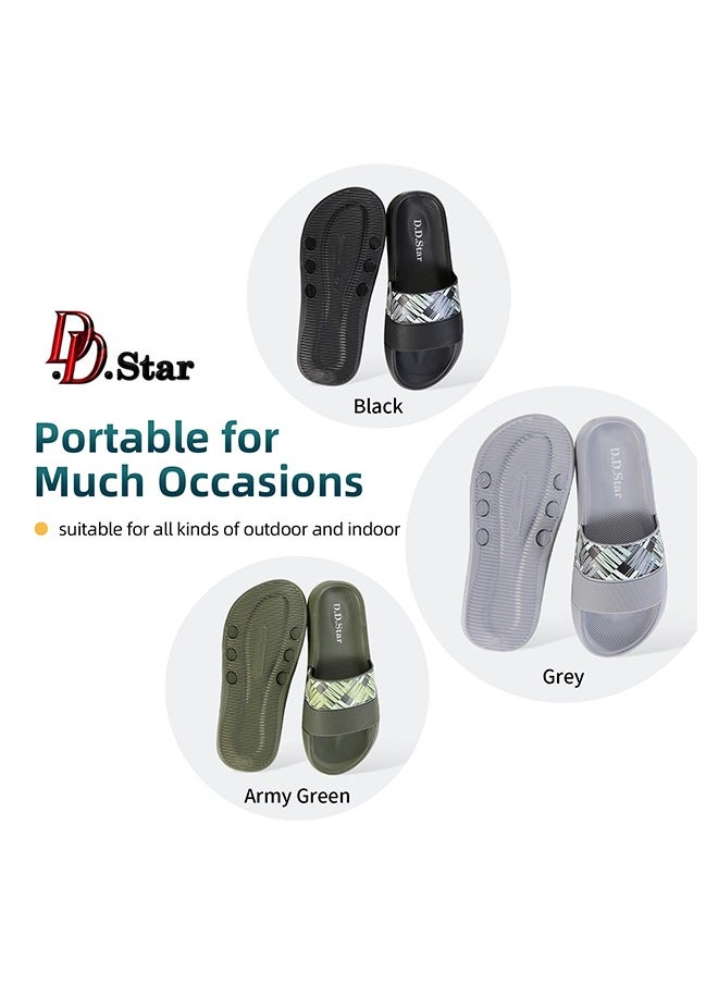 D.D.Star - Slippers For Men And Women, Extra Thick Soft Indoor & Outdoor Sandals for Men And Women, Non-slip Shower Shoes Bathroom Sandals. - Image 1