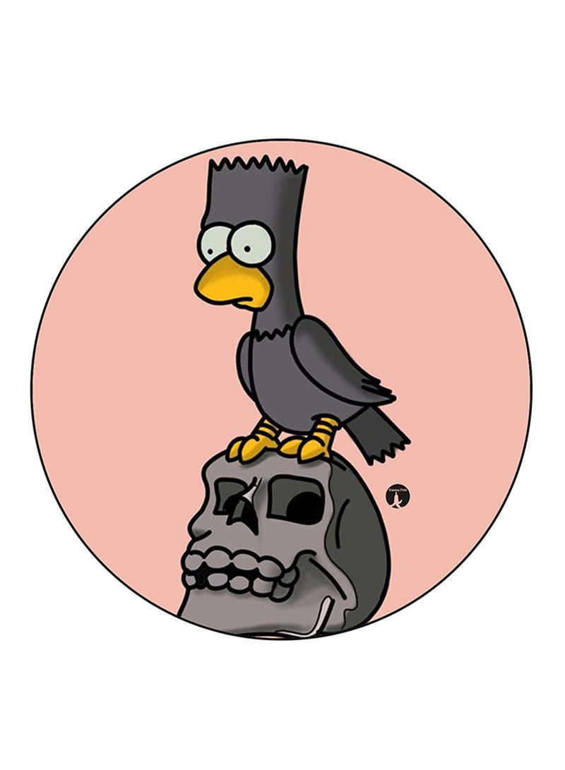 RKN Simpsons Printed Large Pin Multicolour - Image 1