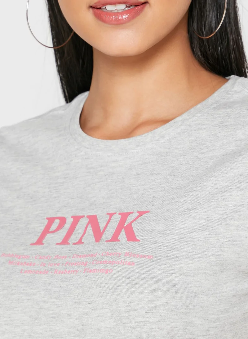 ONLY Color Short Sleeve T-Shirt