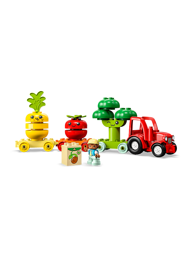 LEGO DUPLO My First Fruit and Vegetable Tractor 10982 Building and Learning Toy Set; Lets Kids Aged 18 Months and up Role-Play Harvesting Fruit and Vegetables (19 Pieces)