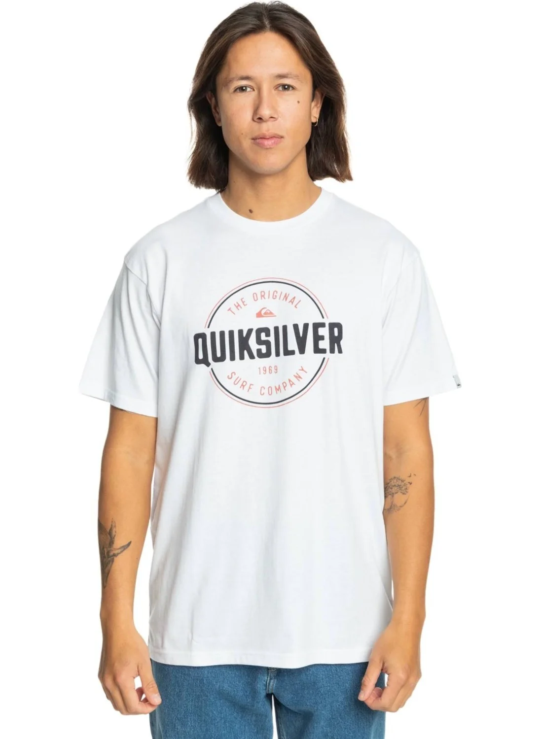 كويك سيلفر Circle Up Men's T-Shirt EQYZT07680-10 EQYZT07680-10015