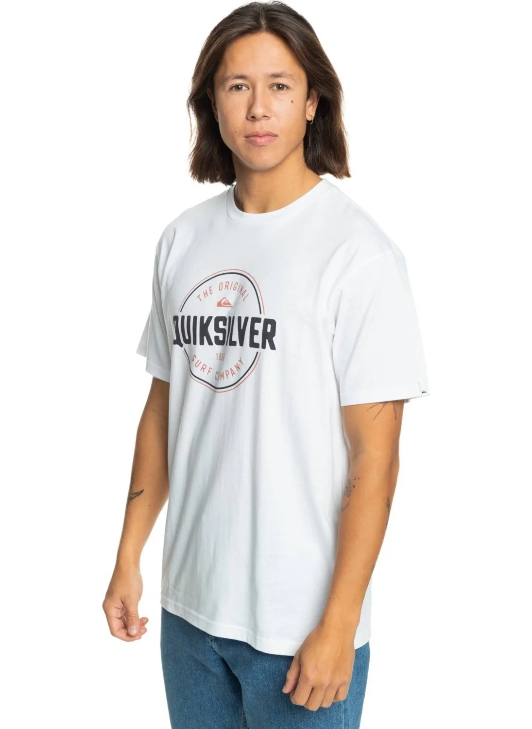 كويك سيلفر Circle Up Men's T-Shirt EQYZT07680-10 EQYZT07680-10015
