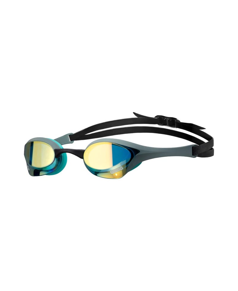 ARENA Unisex Cobra Ultra Swipe Racing Swim Goggles for Adult Men Women Anti-Fog Technology Polycarbonate Hard Mirrored Lens Professional Athlete Gear, Aqua/Sage/Peacock - Image 1