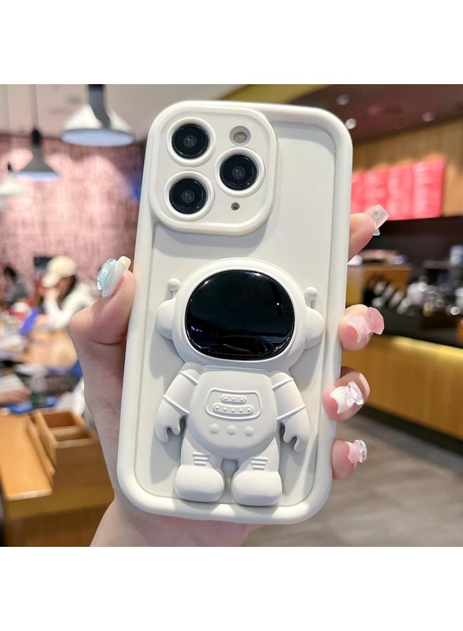 اس-توب جراب لهاتف iPhone 11 Pro Max بتصميم رائد فضاء ثلاثي الأبعاد مصنوع من مادة TPU + PC مع تغطية كاملة - Image 1