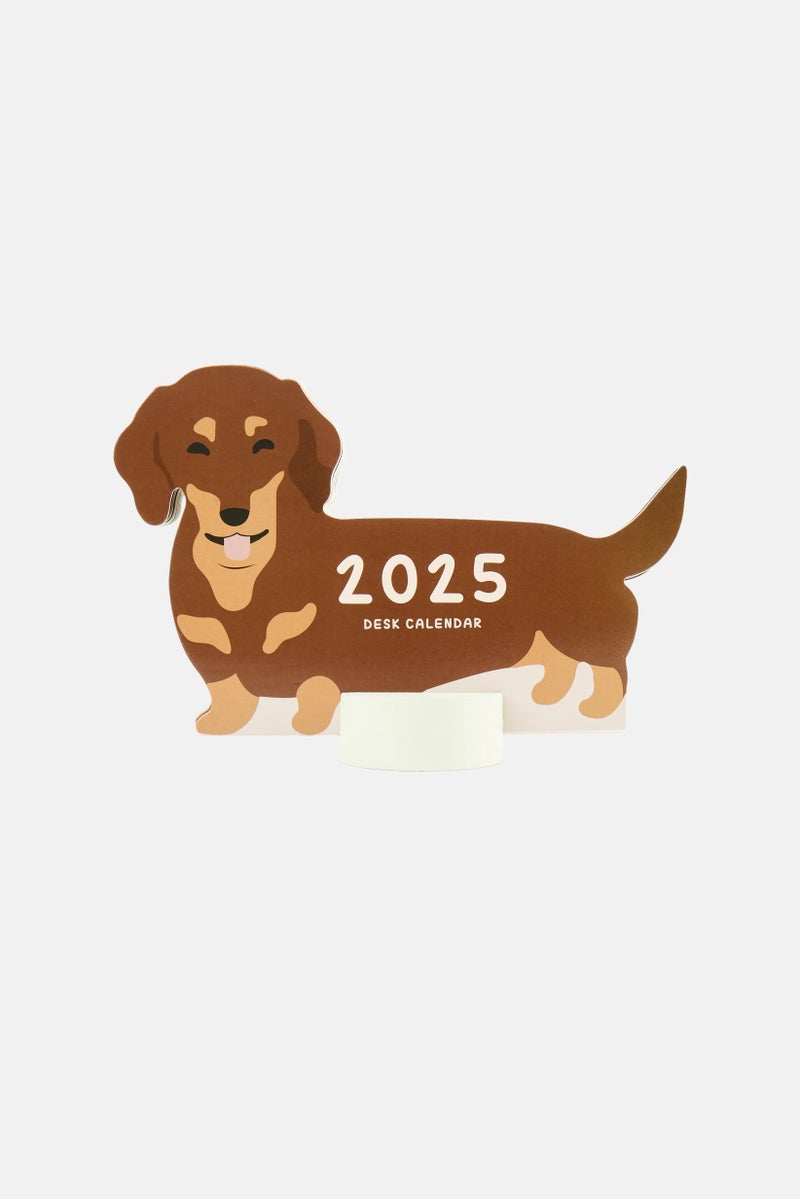Muy Mucho 2025 Dog Desk Calendar  - Image 1