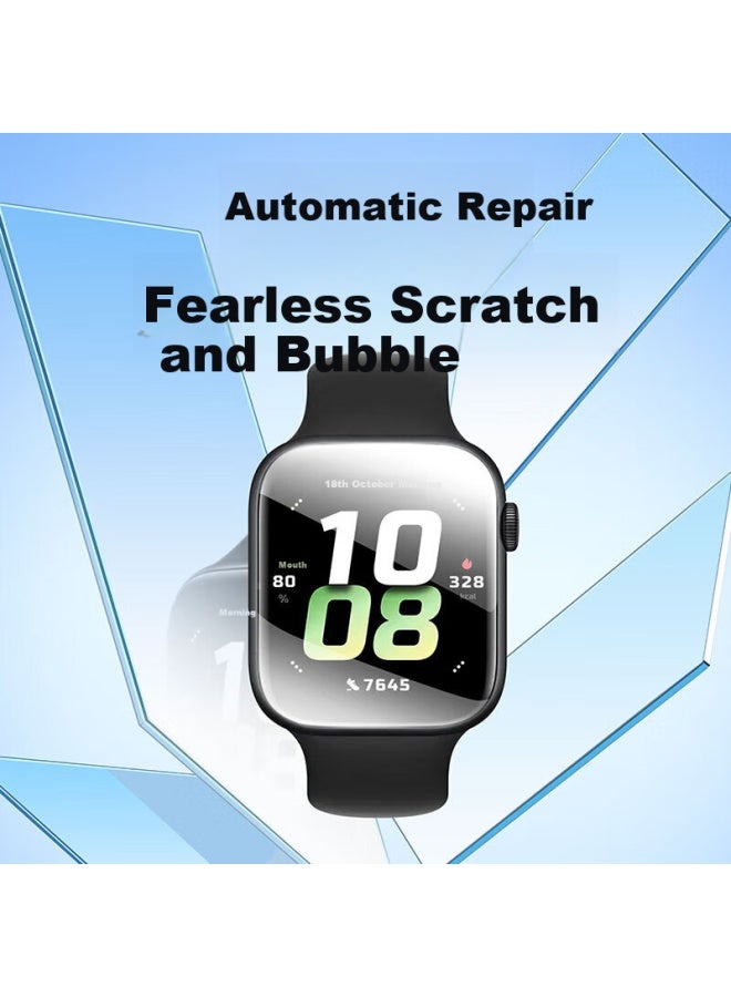 Best Coac أفضل واقي شاشة [3 عبوات] لساعات هونر 5، فيلم غير مقسى، تغطية كاملة، دقة عالية، مضاد للصدمات، مضاد للخدوش، مضاد لبصمات الأصابع - Image 4